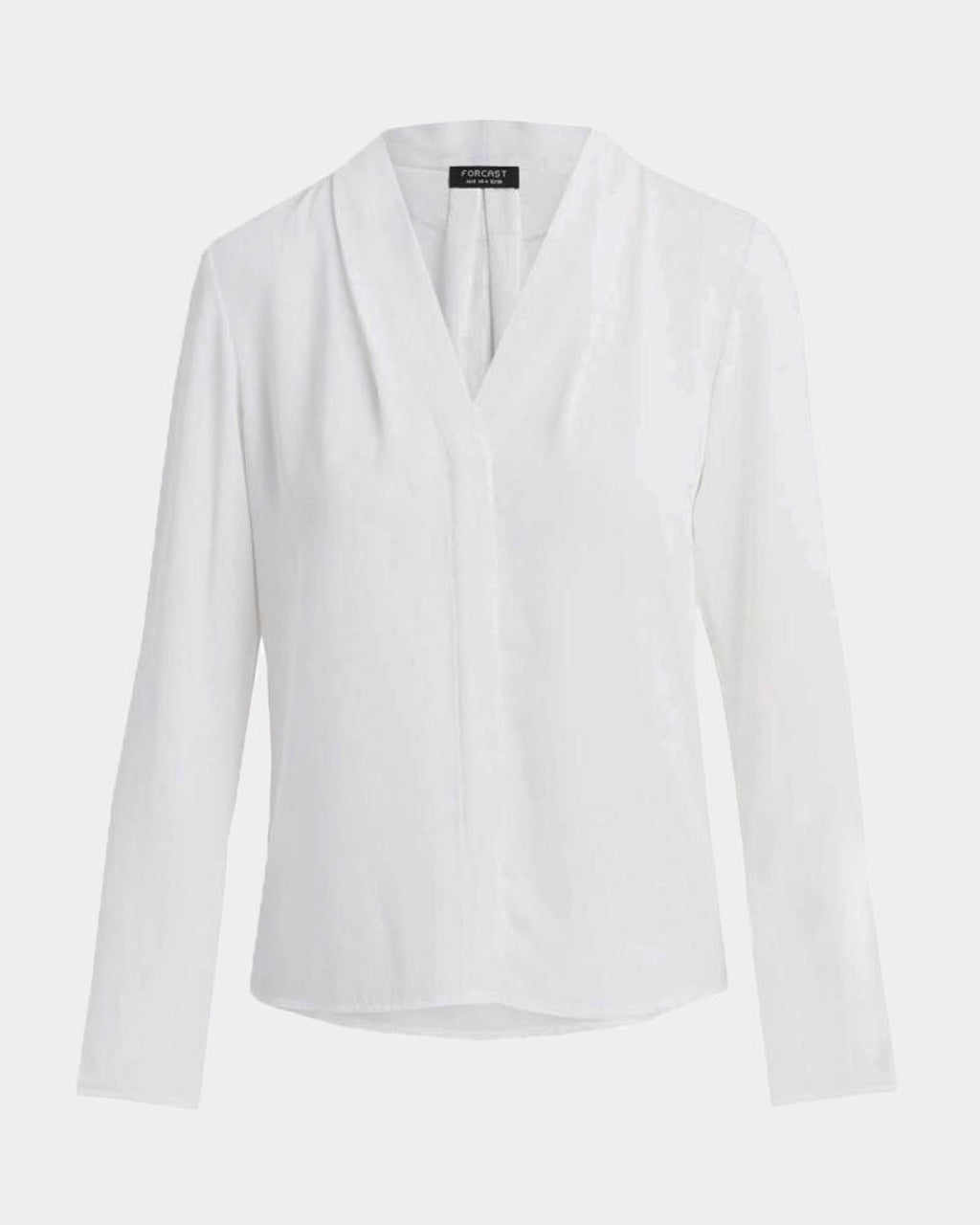 Lilian 2 Long Sleeve Blouse in ivory — product-only view