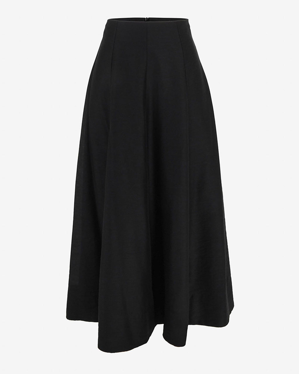 Bellini Panel Maxi Skirt in black — product-only view