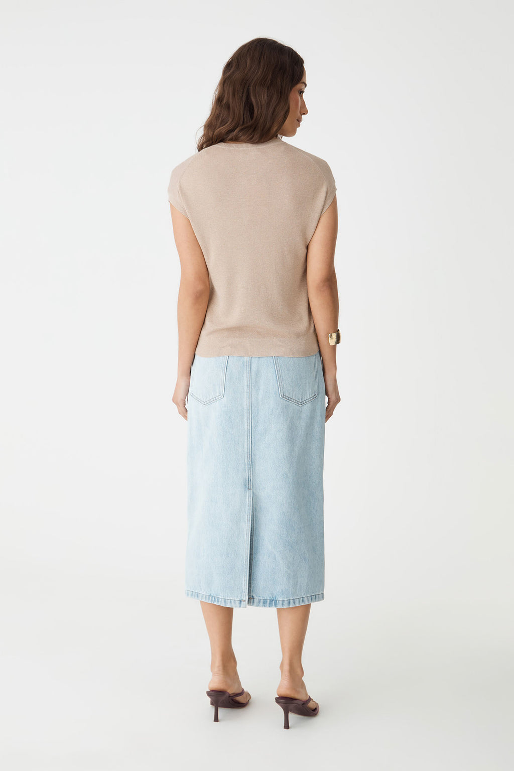 Saskia Lurex Knit Top