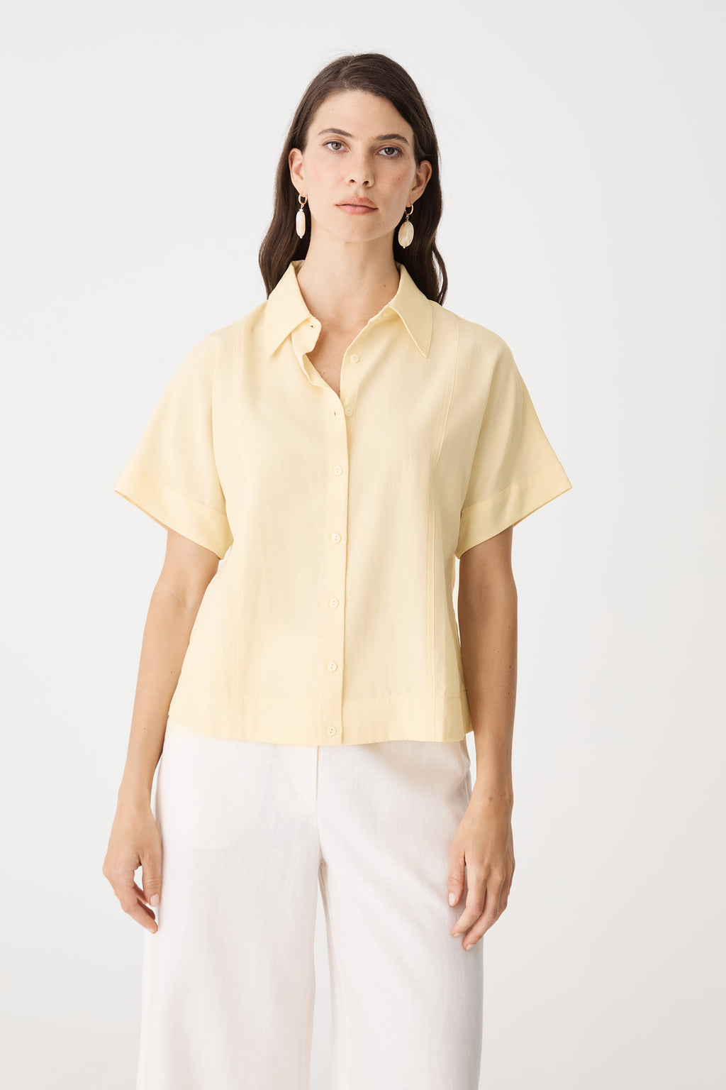 Heather Lyocell Shirt